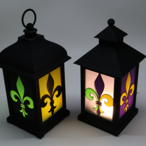 fleur de lis multicolour