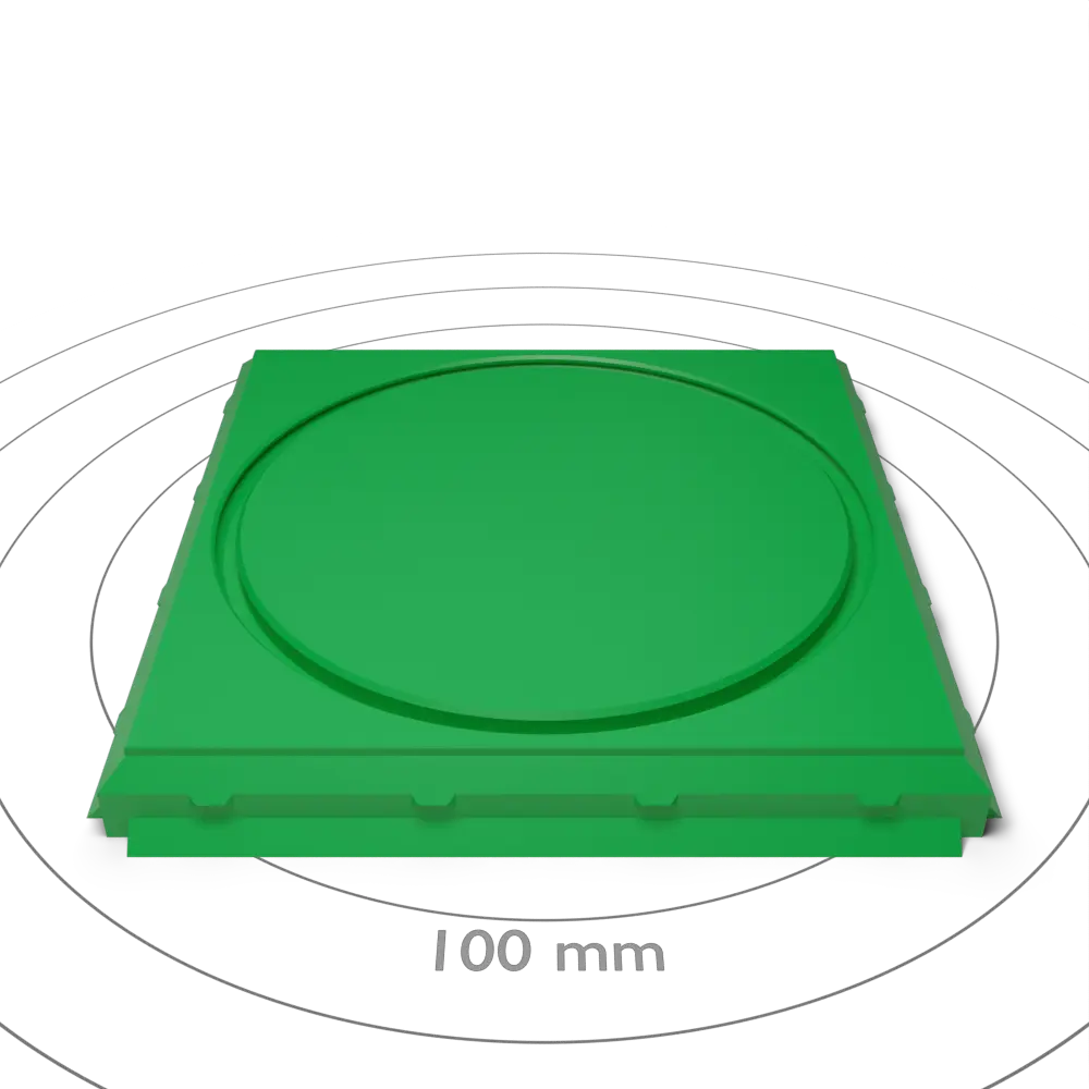 Blank Rotating Base For Negative Parts