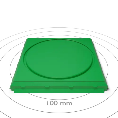 Blank Rotating Base For Negative Parts