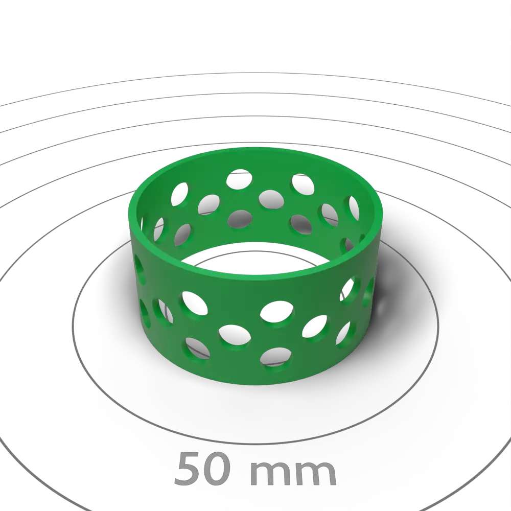 Circles Circular Chimney Insert