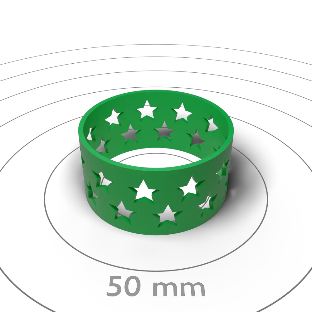 Stars Circular Chimney Insert
