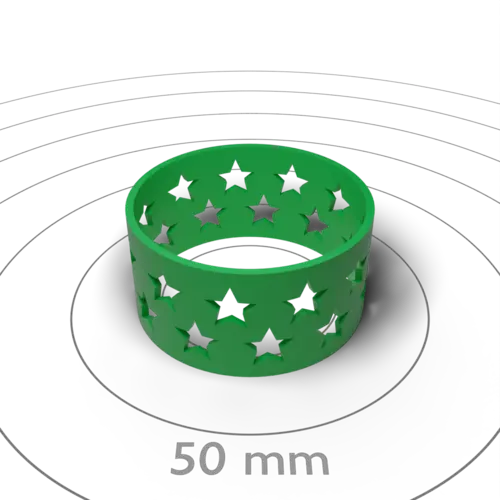 Stars Circular Chimney Insert