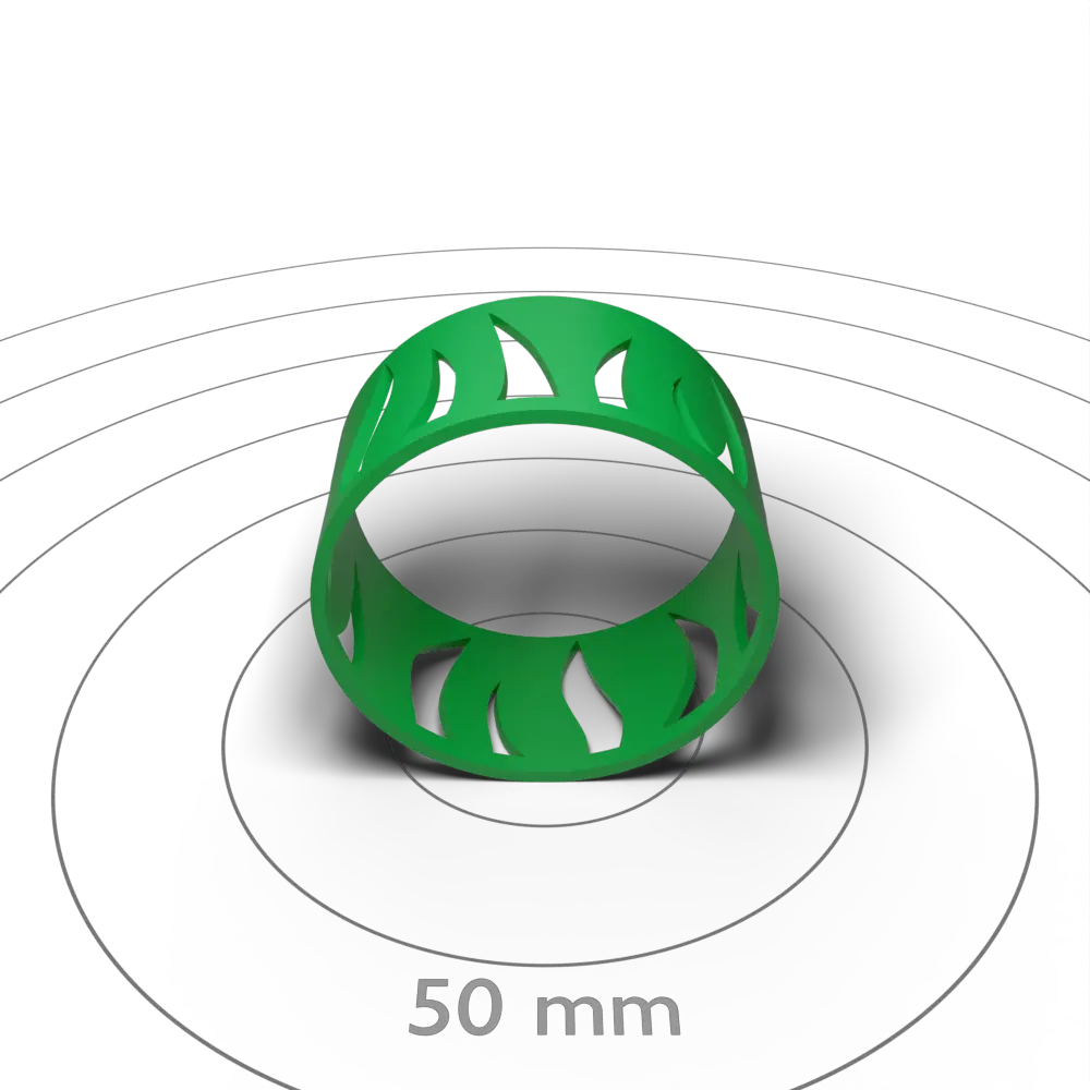 Flames Circular Chimney Insert