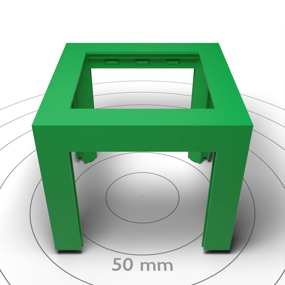 The Cube – Flat Base Tiny