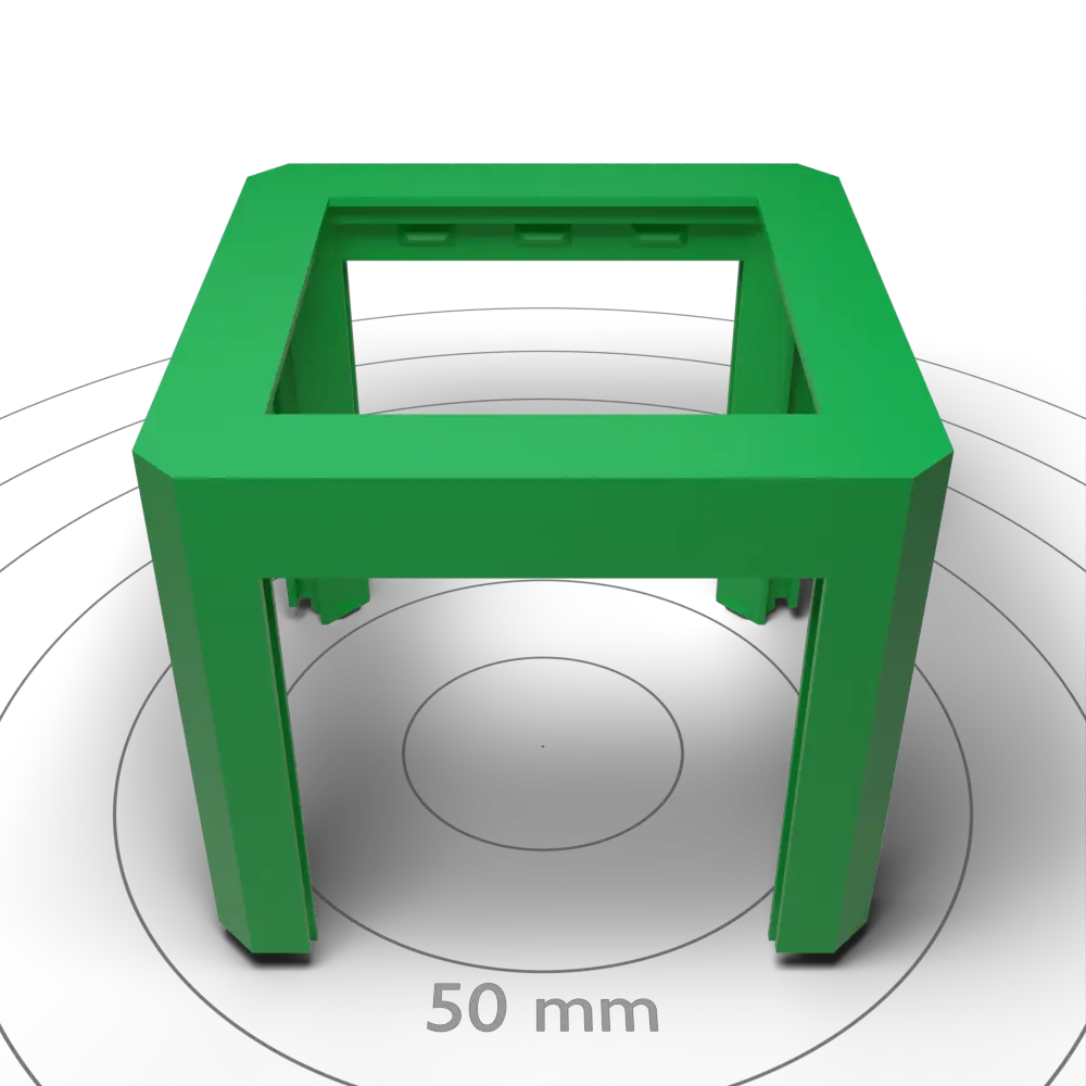 The Cube – Flat Bottom Chamfered – Tiny