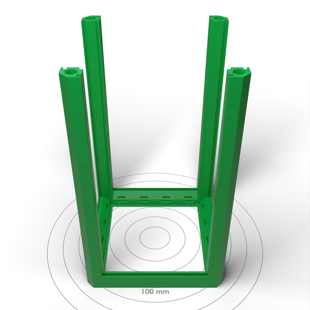 Tall Chamfered Core – Medium