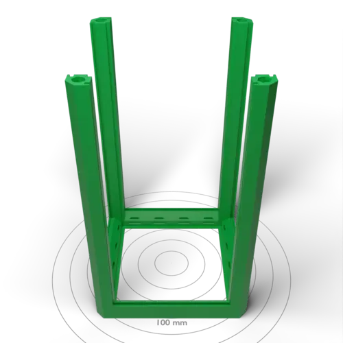 Tall Chamfered Core - Medium