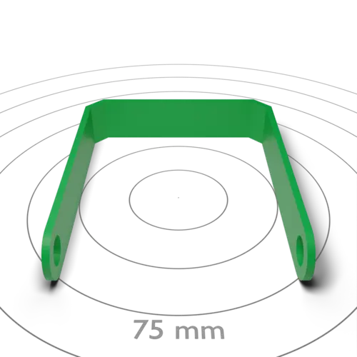 Chamfered Square Handle