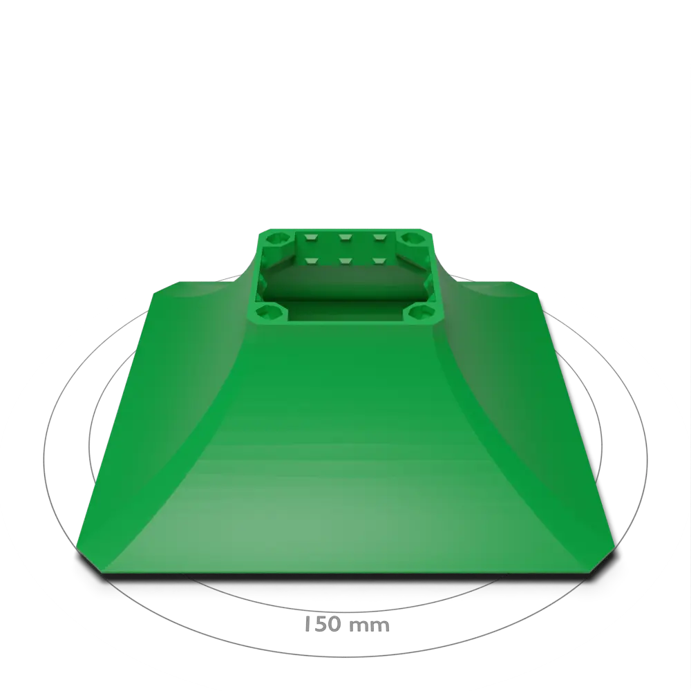 Concave Chamfered Top – Medium