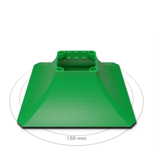 Concave Chamfered Top - Medium