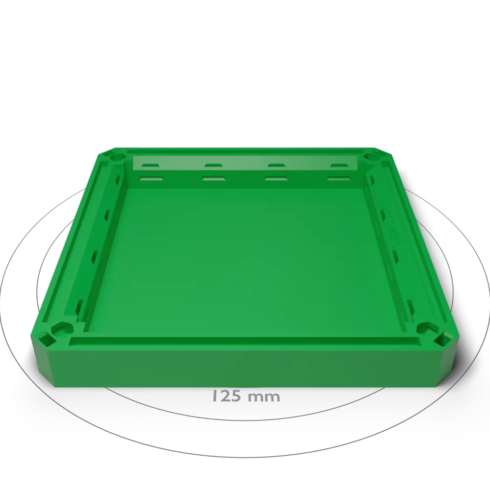 Top – Chamfered Flat Blank