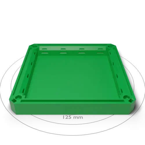 Top - Chamfered Flat Blank