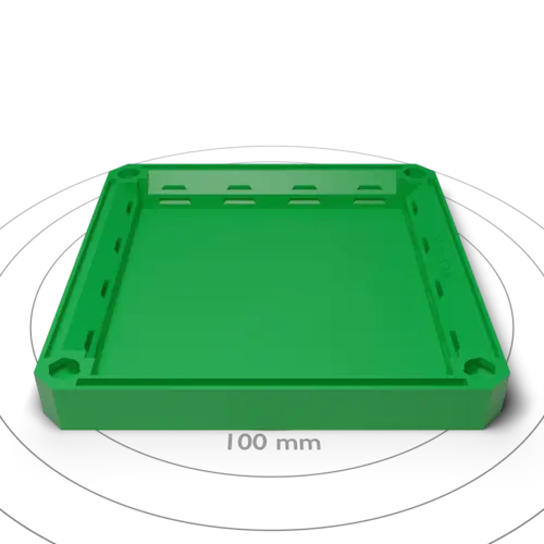 Top - Chamfered Flat Blank Medium