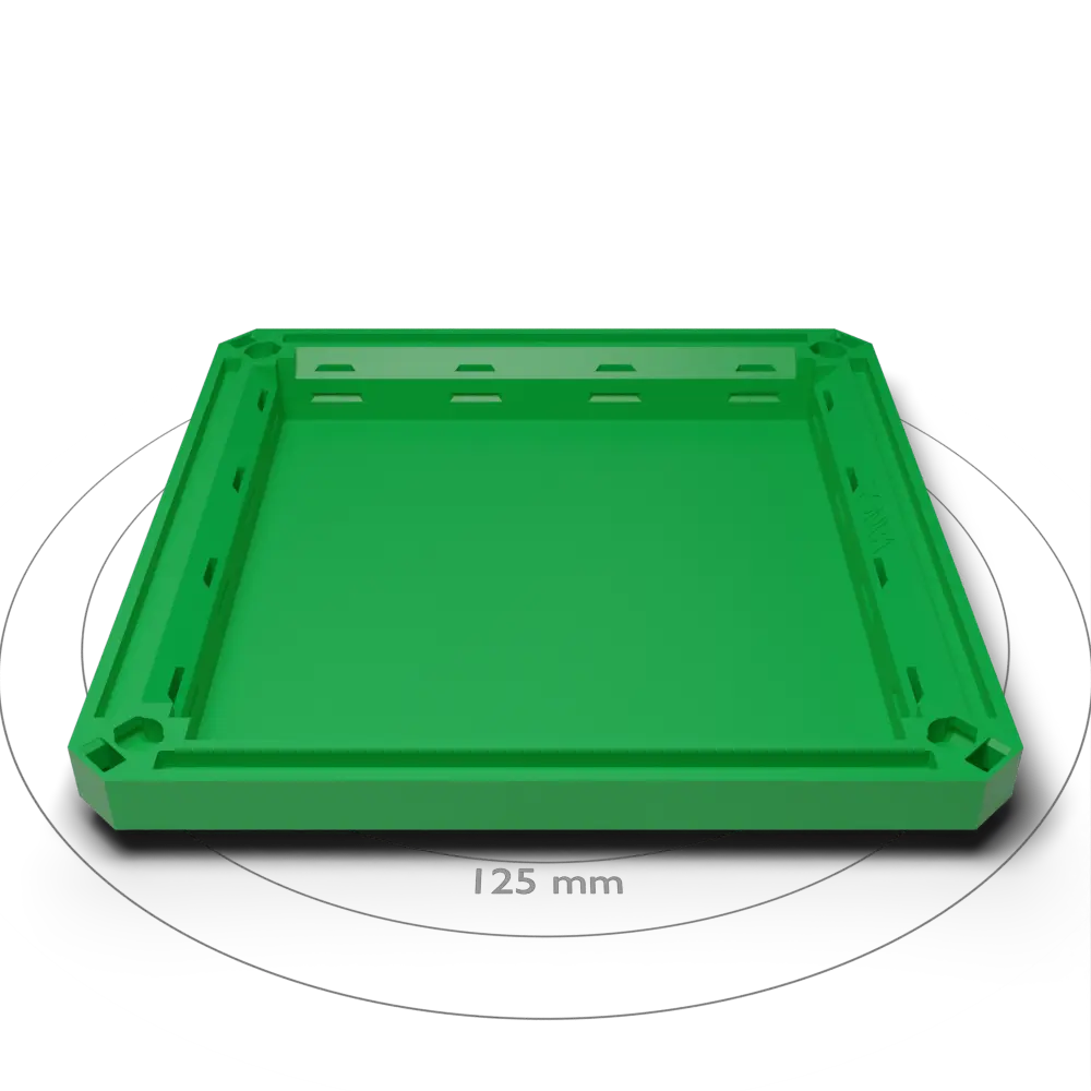 Top – Double Chamfered Flat Blank