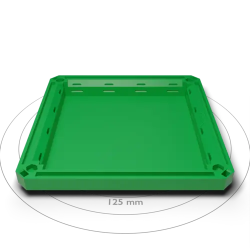 Top - Double Chamfered Flat Blank