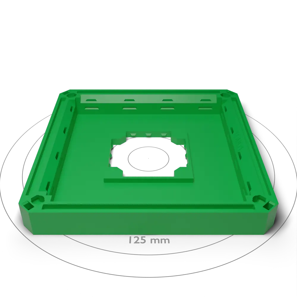 Top – Chamfered Flat To Topper