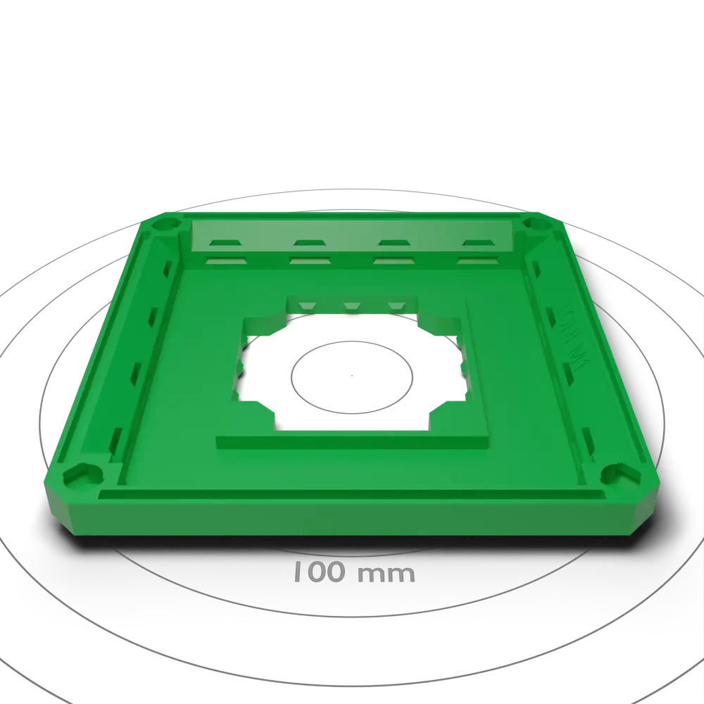 Top – Double Chamfered Flat To Topper Medium