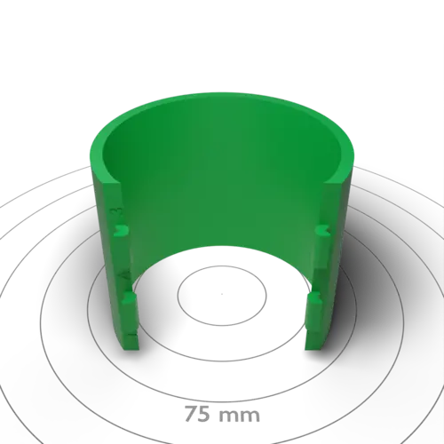60mm Wide Band Topper