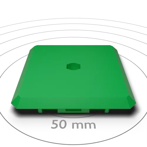 Chamfered Blank With Clip