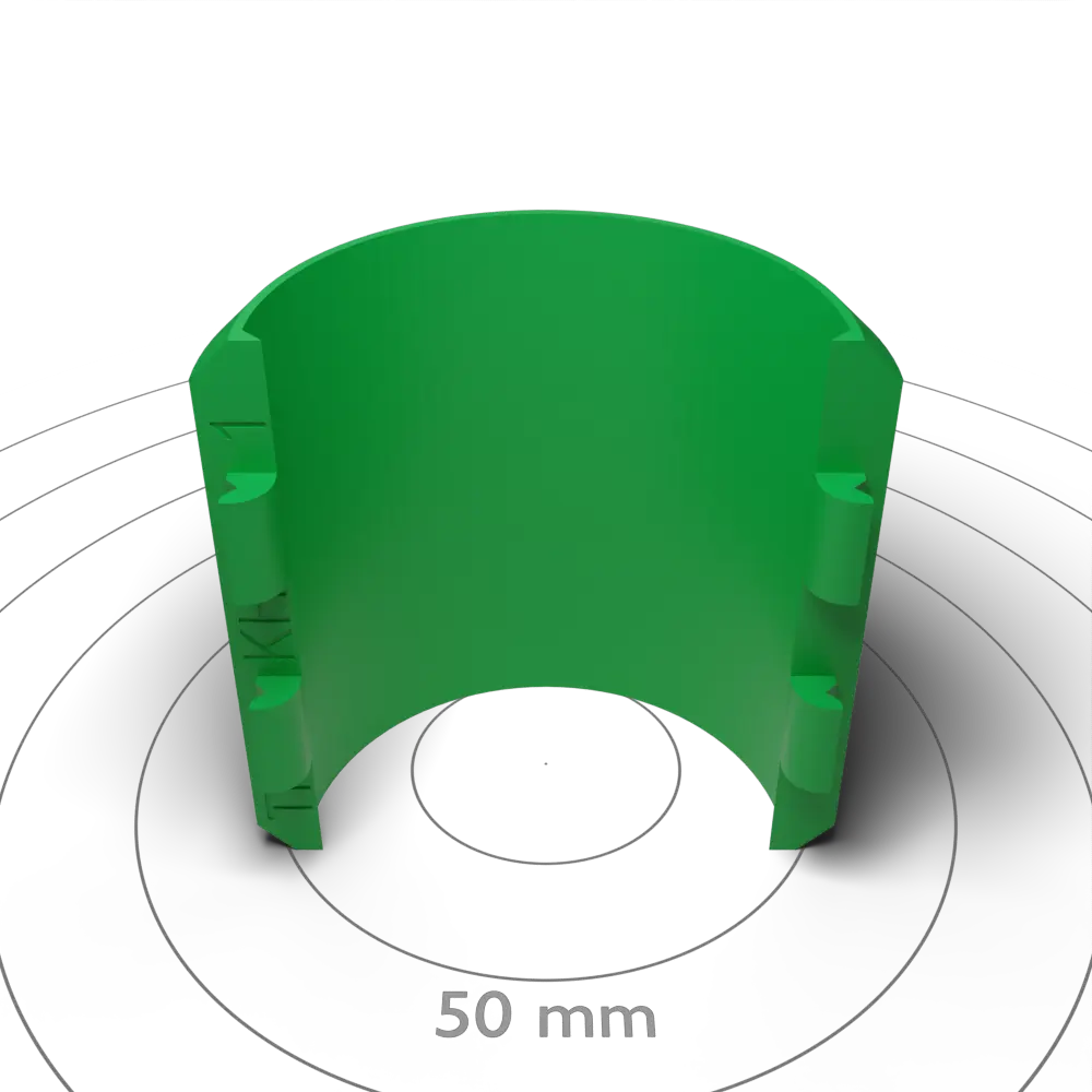 Chamfered Wide Band 50mm