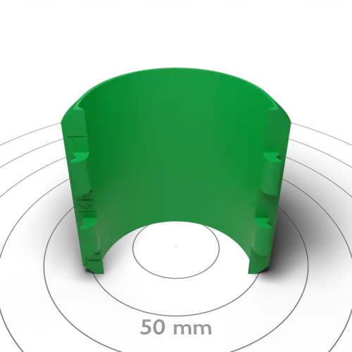 Chamfered Wide Band 50mm