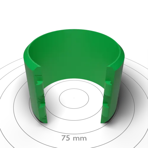 Chamfered 70mm Wide Band