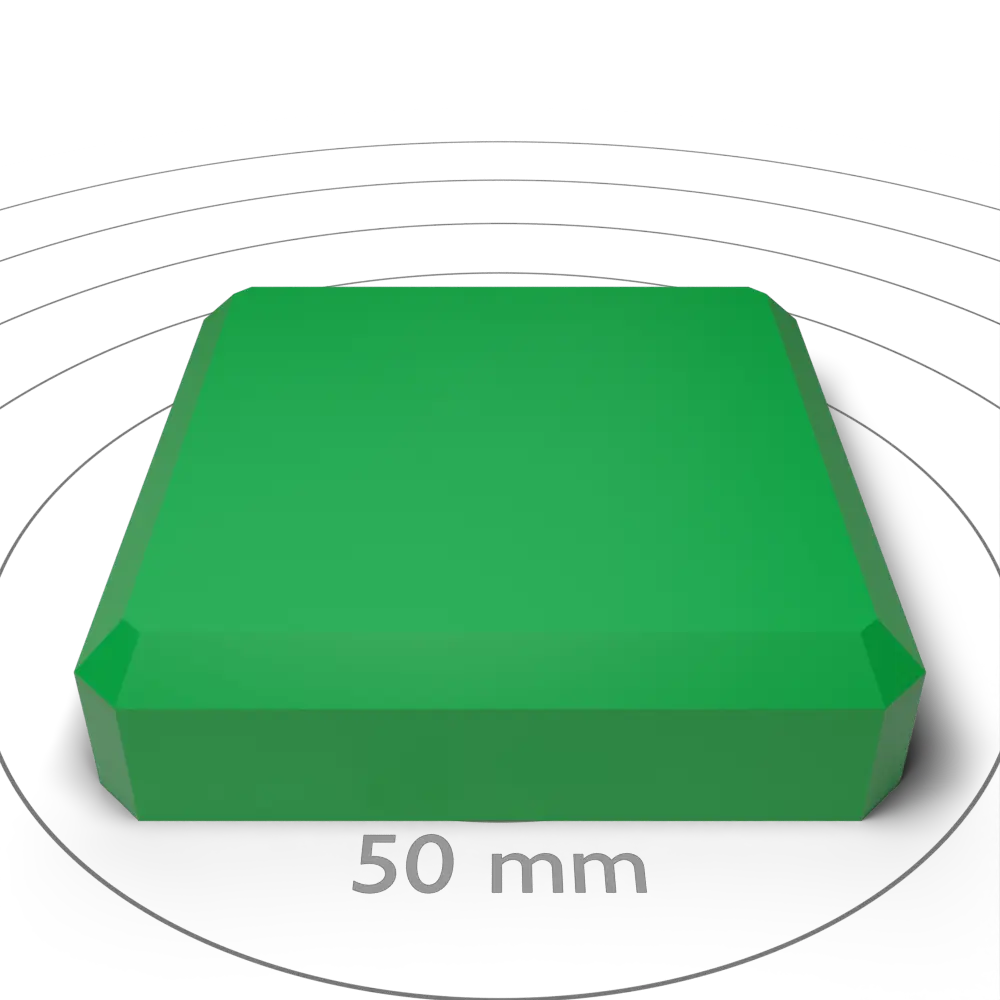 Chamfered Flat Topper
