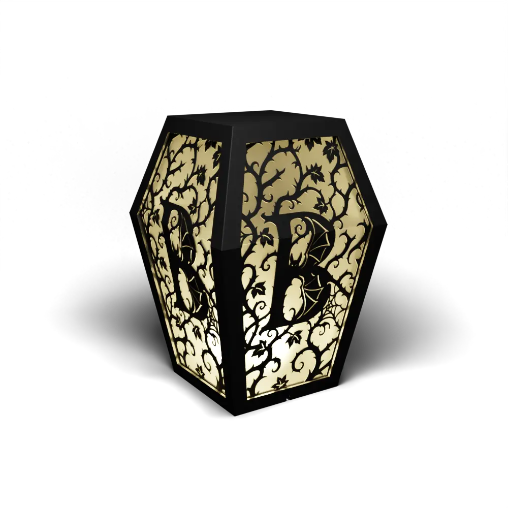 Halloween B Alternate Letter – Bat