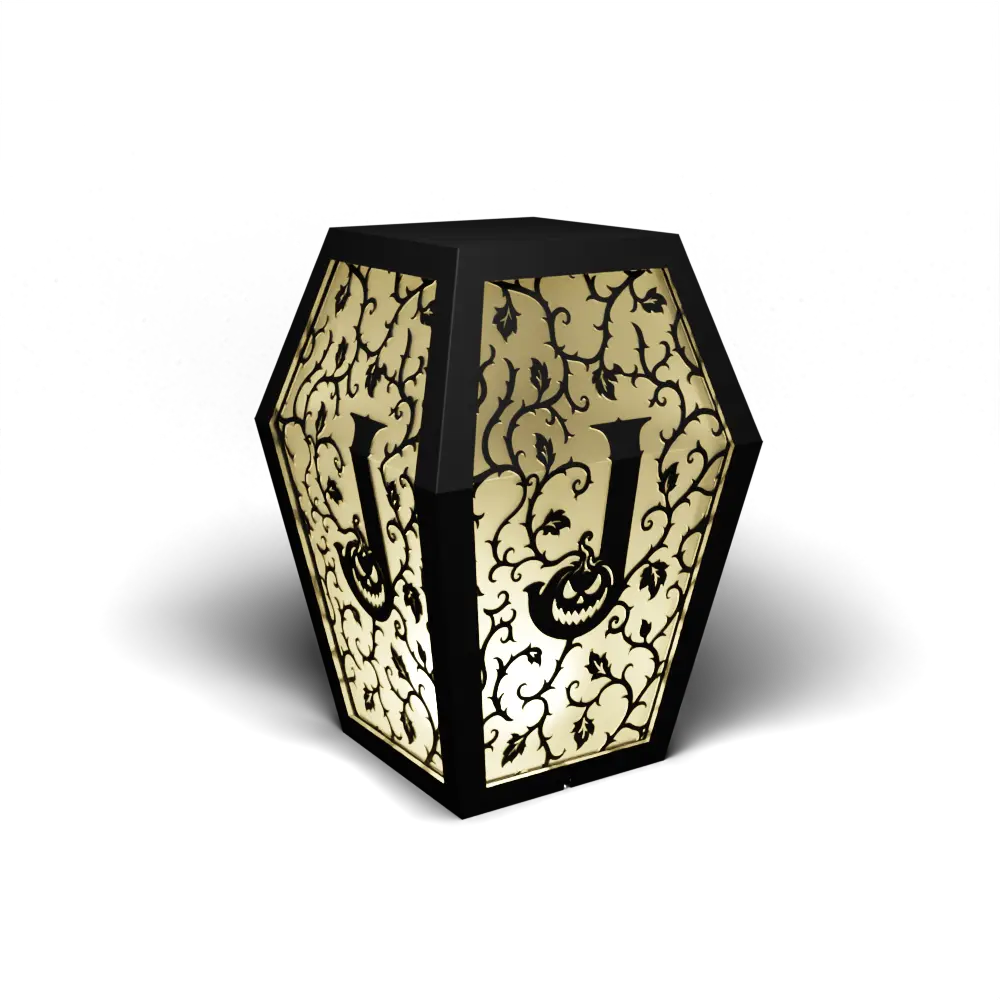 Halloween J Letter – Jack O Lantern