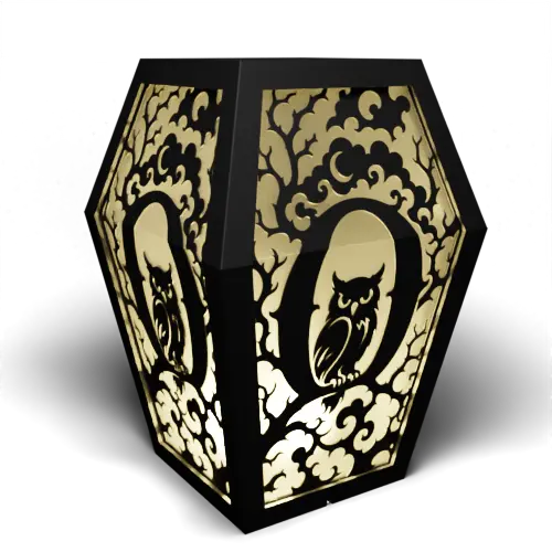 Halloween O Letter - Owl