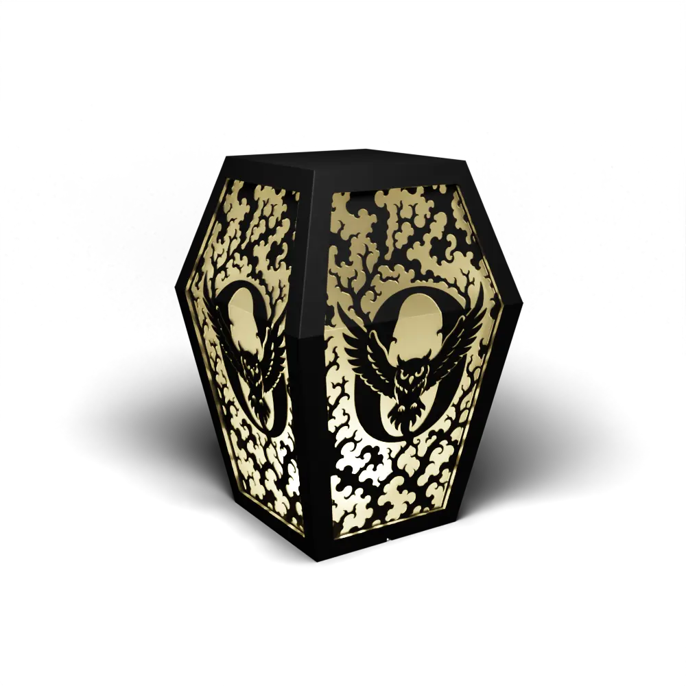 Halloween O Letter Alternative – Owl in flight