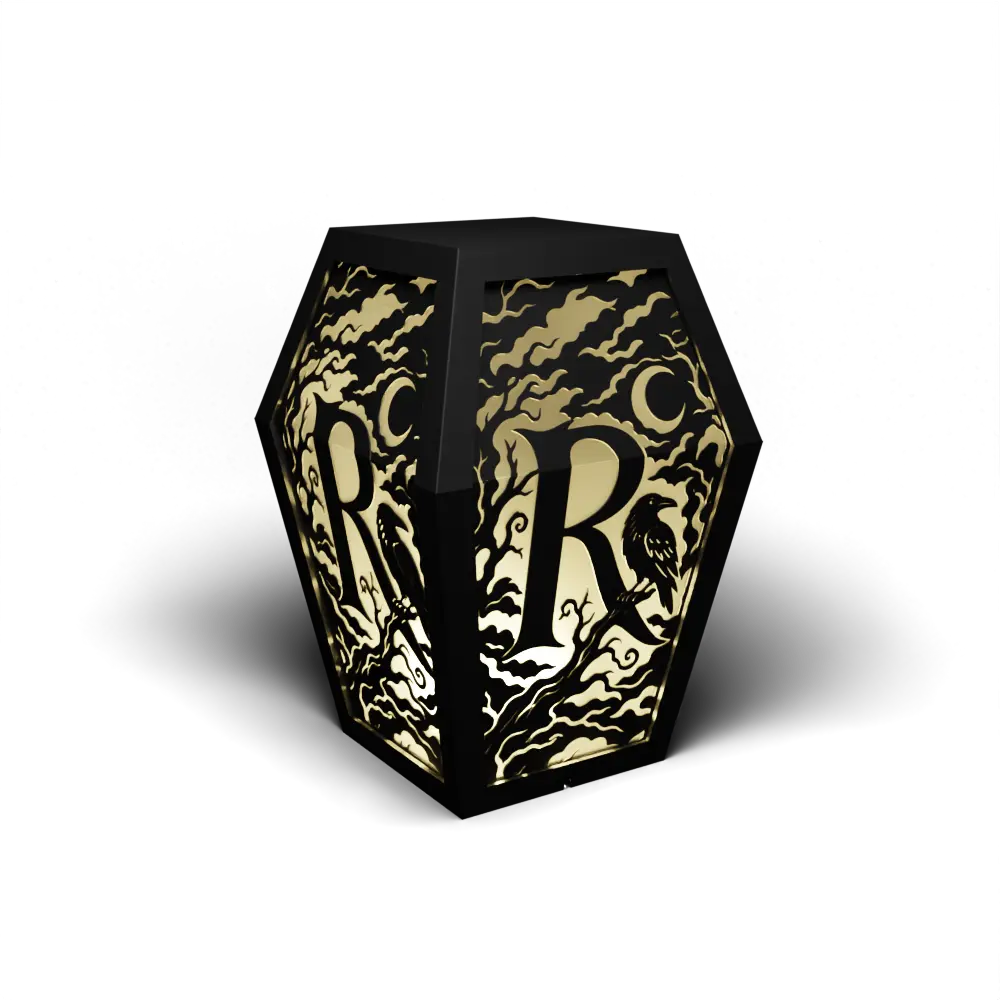 Halloween R Letter – Raven