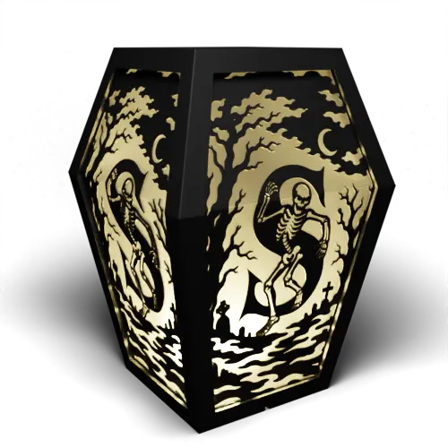 Halloween S Letter - Skeleton