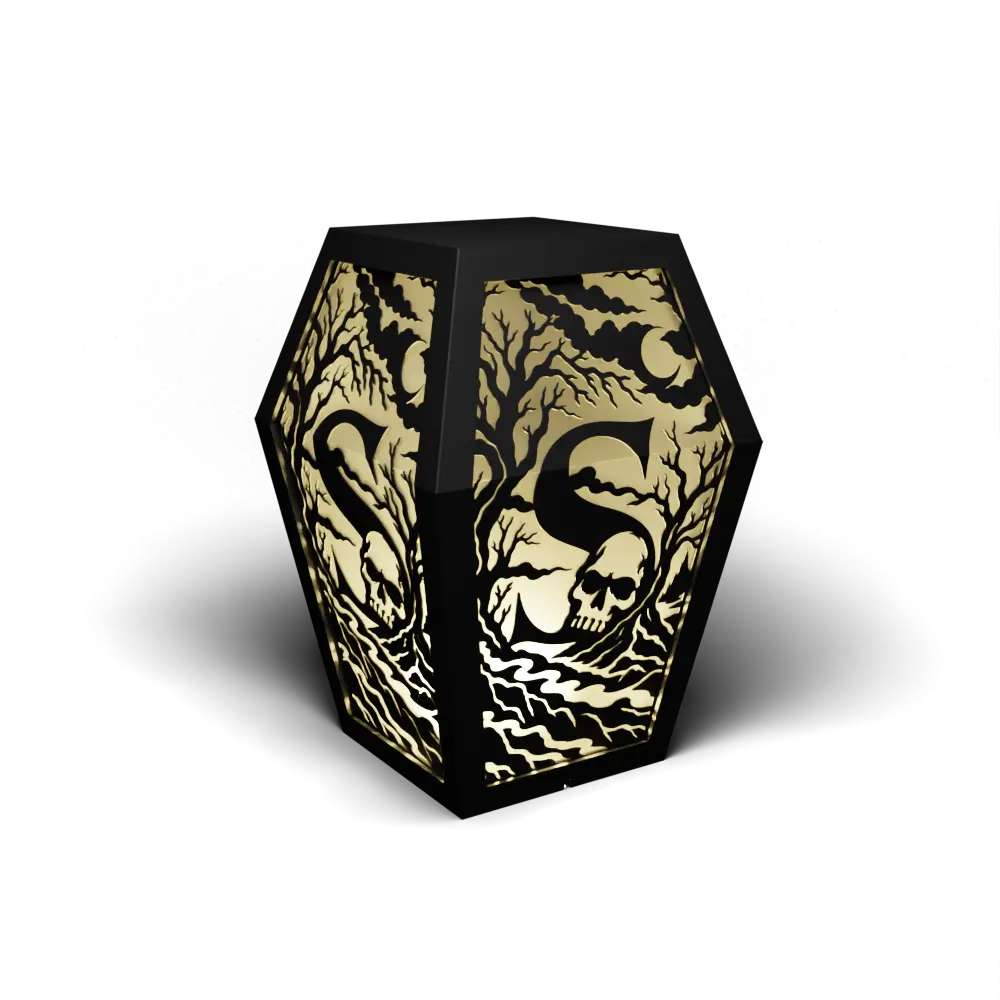 Halloween S Letter – Skull