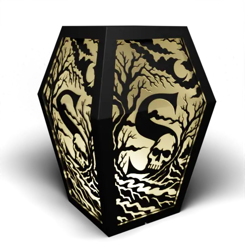 Halloween S Letter - Skull
