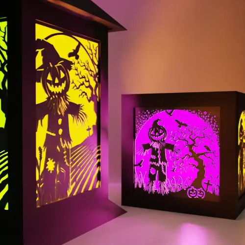 Pumpkin Scarecrow Set