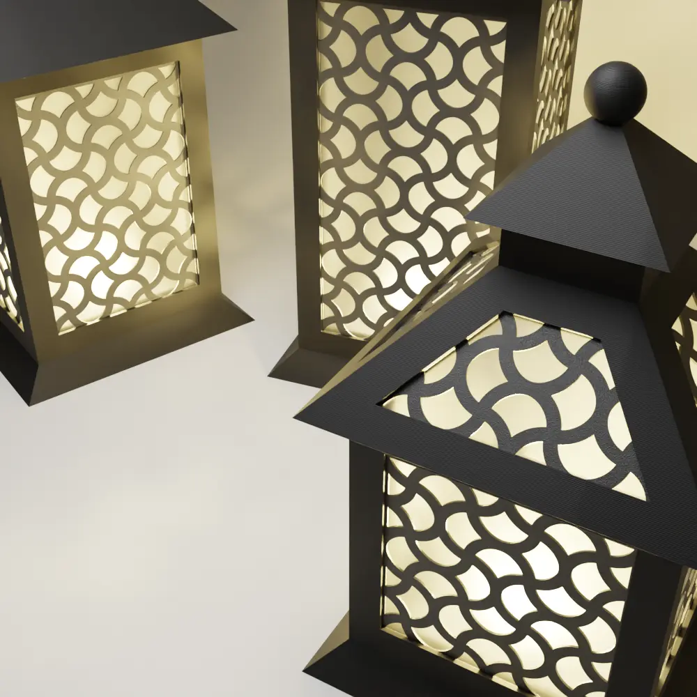 Ogee Lattice Pattern Set