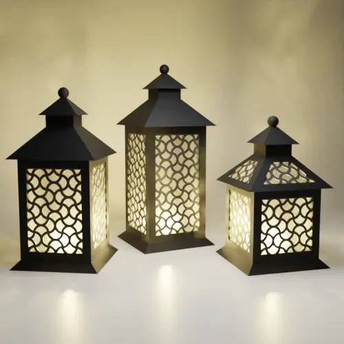 Ogee Lattice Pattern Set