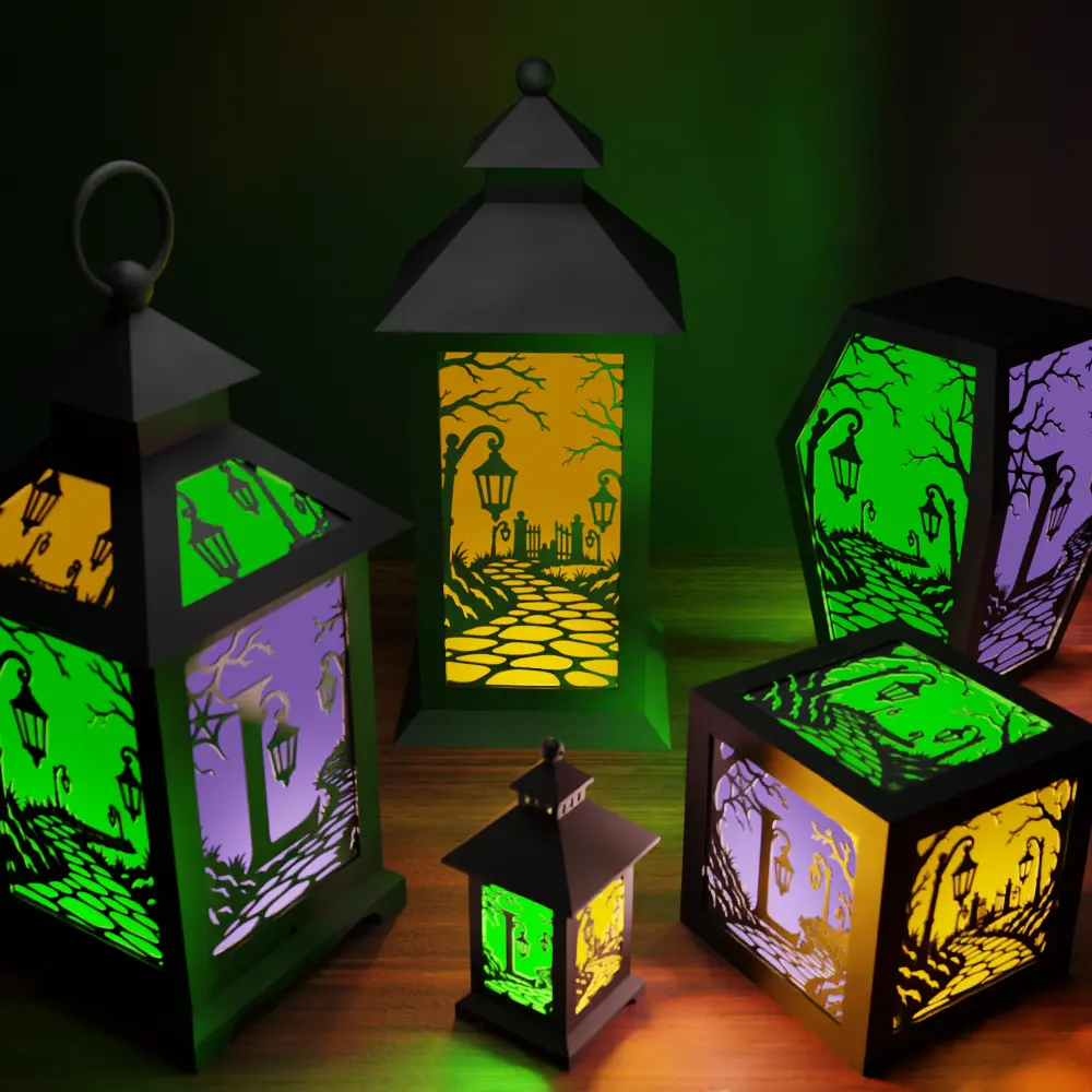 Halloween Alphabet L for Lanterns