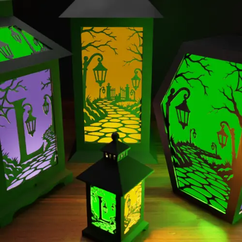 Halloween Alphabet L for Lanterns