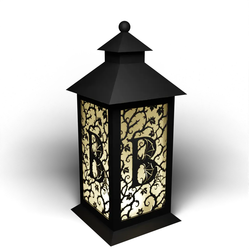 Halloween B Alternate Letter – Bat