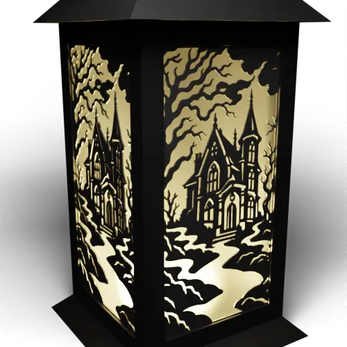Halloween L Companion – Haunted House Exterior