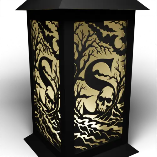 Halloween S Letter - Skull