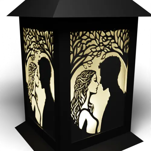 Couple Holding Each Other Under Tree