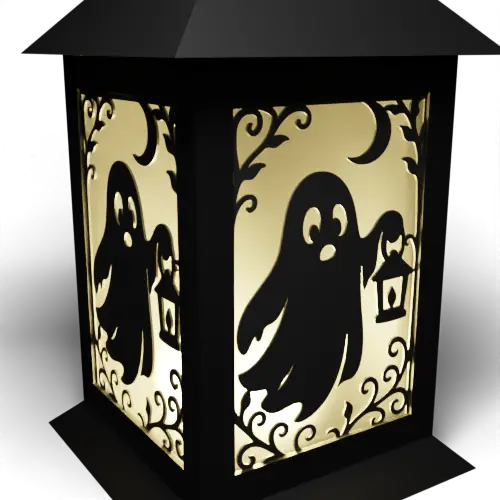 Ghost Holding Lantern