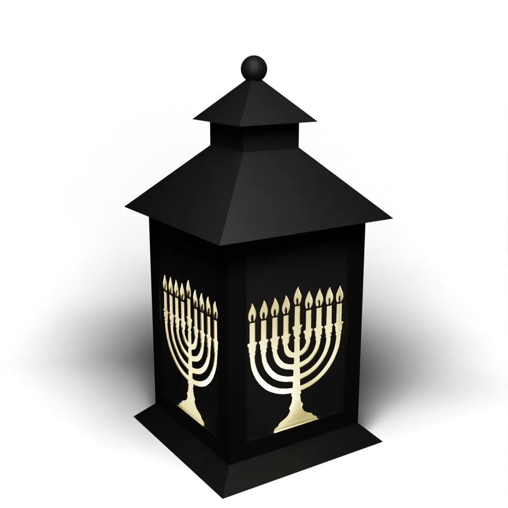 Illuminated Menorah