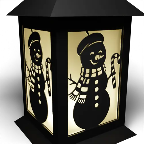 Snowman in a Beret