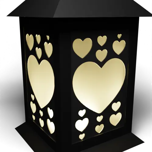 Heart Columns Large Heart Inverted