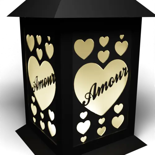 Heart Columns Large Heart Amour