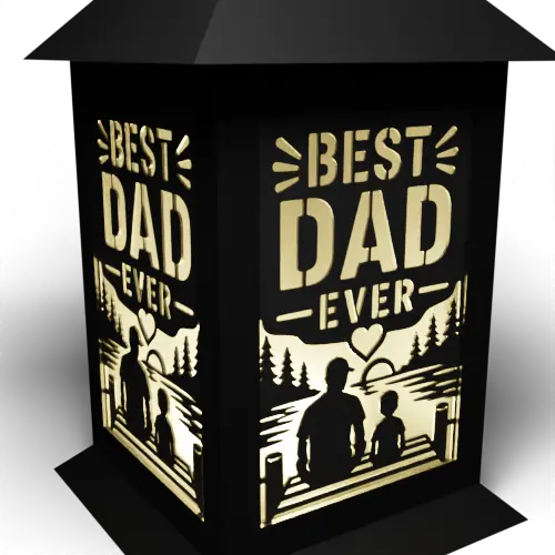 Best Dad Ever Lake Sunset